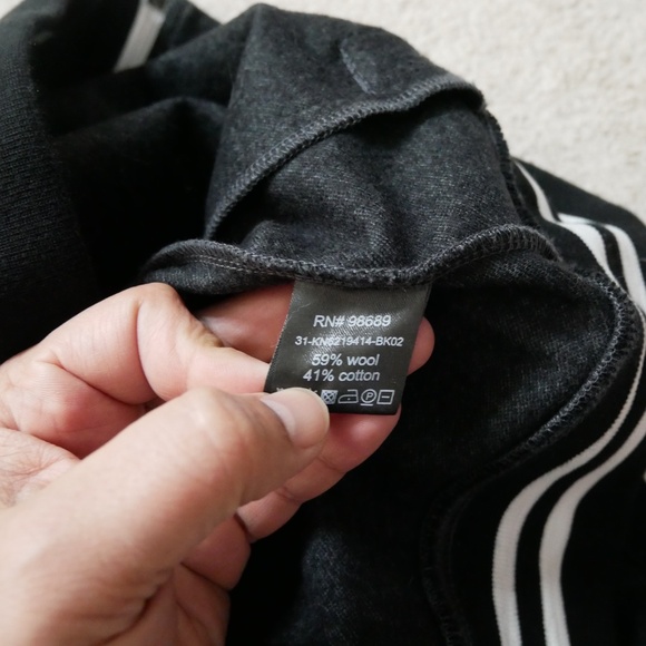 Todd Snyder wool blend herringbone track jacket Gray - Picture 6 of 7